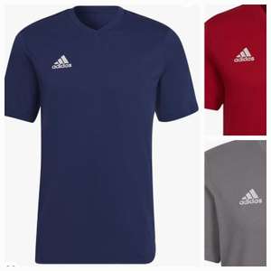adidas Men's Entrada 22 T-Shirt T-Shirt (Pack of 1) - in navy, red or grey. Various sizes