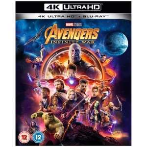 Avengers Infinity War 4K UHD + Blu-ray (Used) - £5 (Free Click & Collect) @ CeX