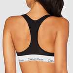Calvin Klein Women's Modern Cotton - Bralette, Sports Bra (Black) - £12 @ Amazon
