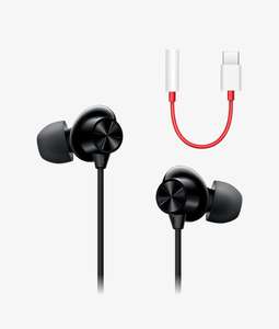 OnePlus Nord Wired Earphones & Type-C to 3.5mm Cable Bundle VIA APP (Postage Applies)