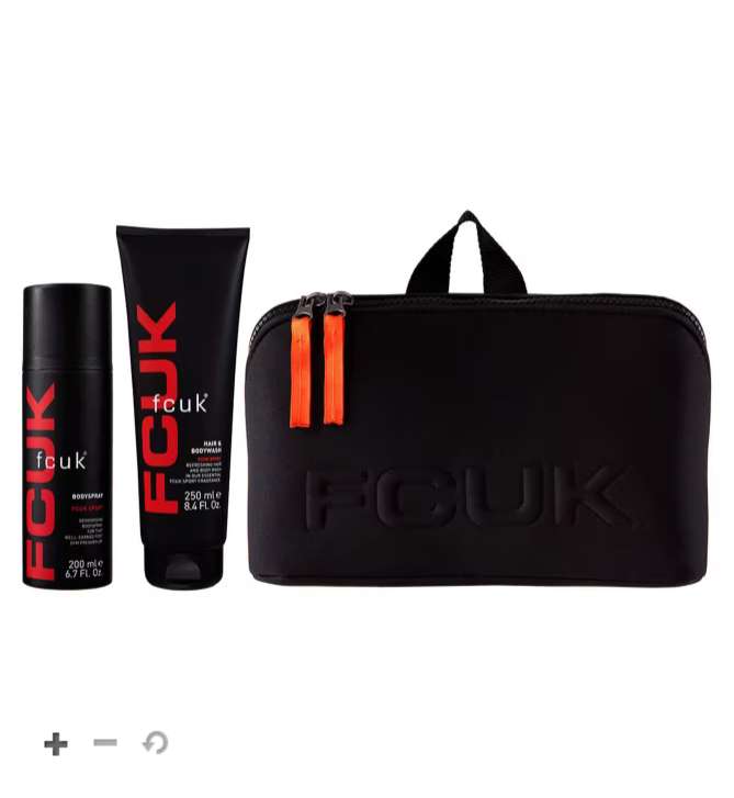 FCUK Sport Wash Bag Gift £7 + £1.50 Click & Collect (Free on £15 Spend) @ Boots