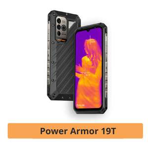Ulefone Power Armor 19T with FLIR Thermal Camera - 6.58",12GB RAM 256GB ROM, 9600mAh £303.41 with code @ AliExpress ULEFONE Official Store