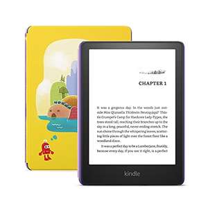 Kindle Paperwhite Kids + Over 1000 books + child-friendly cover + 2-year worry-free guarantee - Robot Dreams - 8GB + 20% off with trade-in