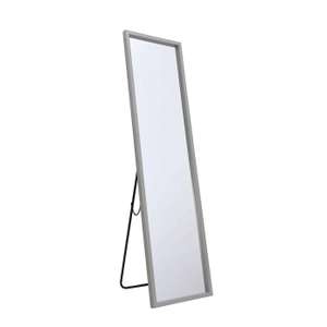Essentials Freestanding Mirror in white or grey £12.50 click and collect @ Dunelm