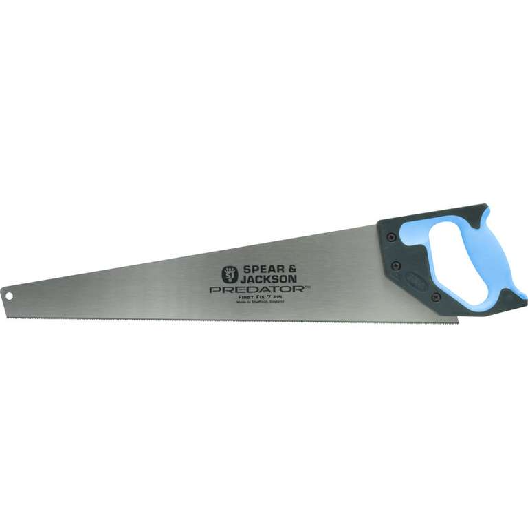 Spear and Jackson Predator Universal Saw First Fix 550mm (22") 7 TPI, Free Collection Only