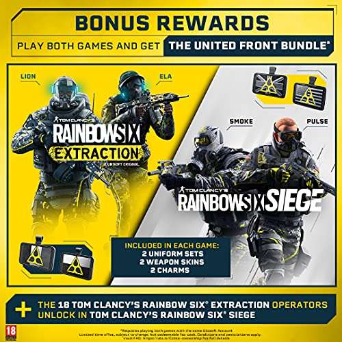 Tom Clancy's Rainbow Six Extraction Limited Edition (Exclusive to Amazon.co.uk) (Xbox One/ Series X) - £7.89 @ Amazon