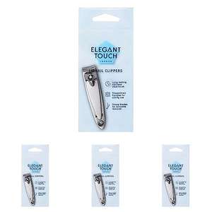Elegant Touch Toe Nail Clipper,Package May Vary (Pack of 4)