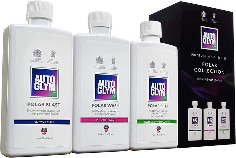 Autoglym Polar Collection - Car Cleaning Kit Includes Polar Blast Pre-Wash Snow Foam, Car Shampoo - £20.61 @ Amazon (Prime Exclusive)