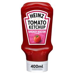 Heinz Tomato Ketchup Smokey Bacon Flavour 460g - Nectar Price