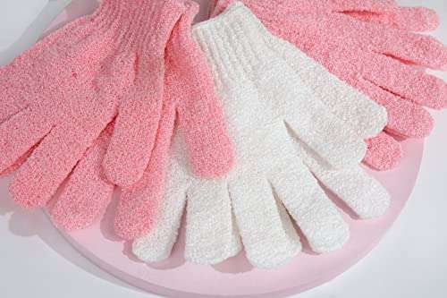 Brushworks 3pk Exfoliating Gloves