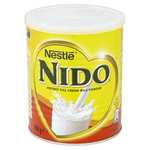 Nido Instant Full Cream Milk Powder, Substitute for Fresh Milk, For Tea & Coffee 400g Tin (Pack of 6) £23.10 @ Amazon