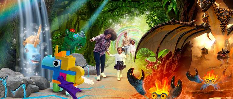 LEGOLAND Windsor - 2 day Park Tickets + Holiday Inn stay inc breakfast from £188 (£47pp based on 2 adults / 2 children) @ Legoland Holidays