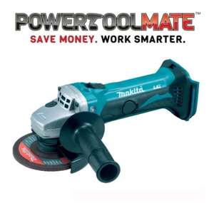Makita DGA452Z 18V LXT Cordless Grinder Naked Body Only ex BGA452Z - w/Code, Sold By Power Tool Mate