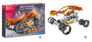 Clementoni Science Museum - Mechanics & engineering Laboratory Toy car. 250 components. Age 8+