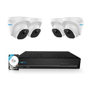 Reolink 2560x1920 5mp, 2TB NVR PoE CCTV Security system, 4X 520D Outdoor PoE, IP Camera £327.24 Sold by Reolink, Dispathed by Amazon