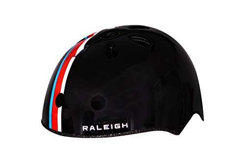 Raleigh - CSH1317 - POP Lightweight Children's Cycling Helmet Size 50-54cm in Black - £9.36 @ Amazon