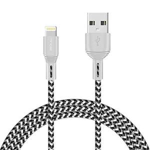 iSOUL Lightning iPhone Charger Cable, 1M 3.3ft Braided Cord (Prime Exclusive w/ 10% Voucher / Selected Accounts) - Sold By TradeNRG