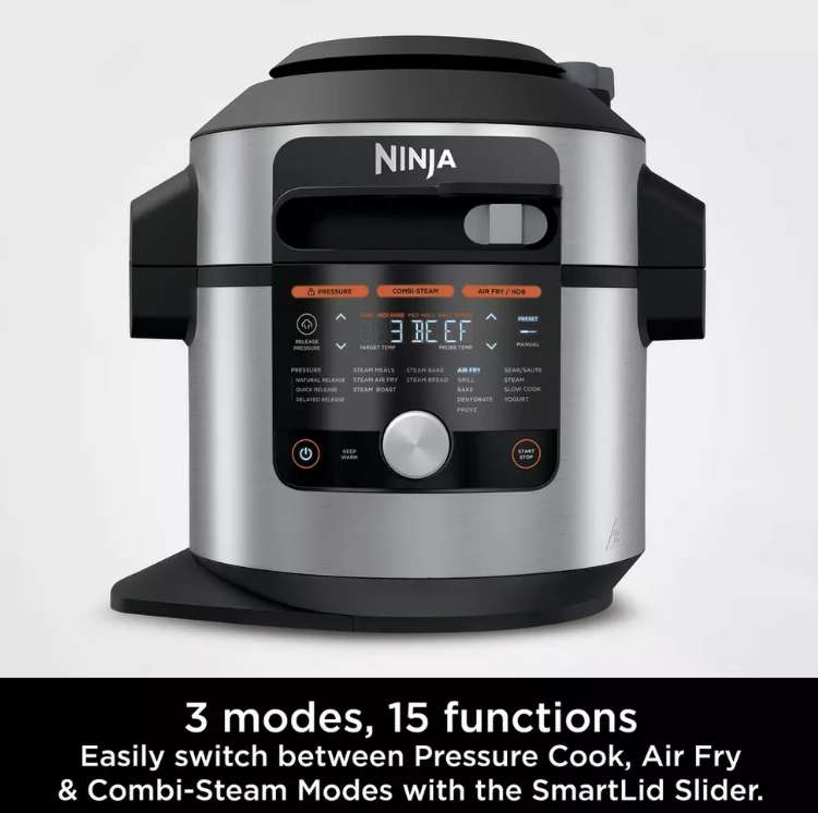 NINJA Foodi MAX 15-in-1 SmartLid Multi-Cooker with Smart Cook System 7.5L OL750UK £250 (Limited Stock / Free Collection) @ Argos