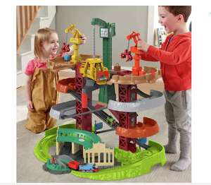 Thomas & Friends Trains & Cranes Super Tower Track Set - Free click and collect