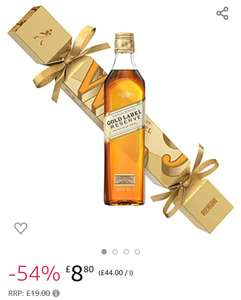 Johnnie Walker Gold Label Reserve Blended Scotch Whisky 20cl Cracker - £8.80 @ Amazon