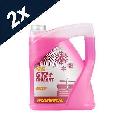 2 x 5Ltr Coolant Antifreeze G12+ RED Ready Mixed Long Life German Hi Spec = 10 Litre - £13.67 delivered with code @ eBay/carousel_car_parts