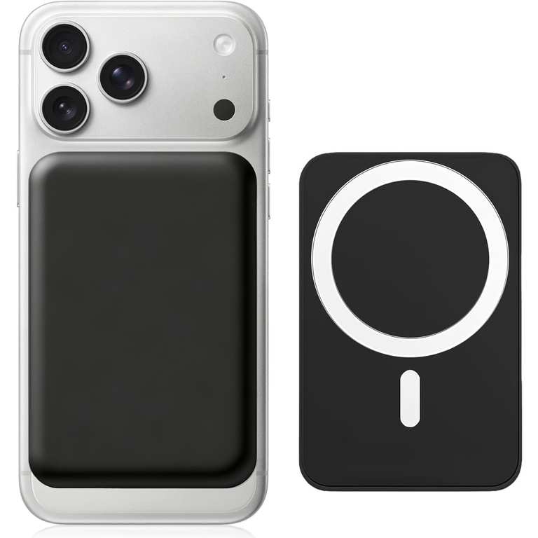 Power Bank, 10000mAh Magnetic Portable Charger for Magsafe, for iPhone, Samsung, Android sold by FervaHome Brand /FBA