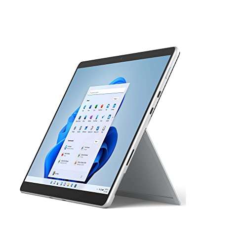 Microsoft Surface Pro 8 - 13 Inch 2-in-1 Tablet PC - Silver - Intel Core i5, 8GB RAM, 128GB SSD £649.99 Prime exclusive @ Amazon