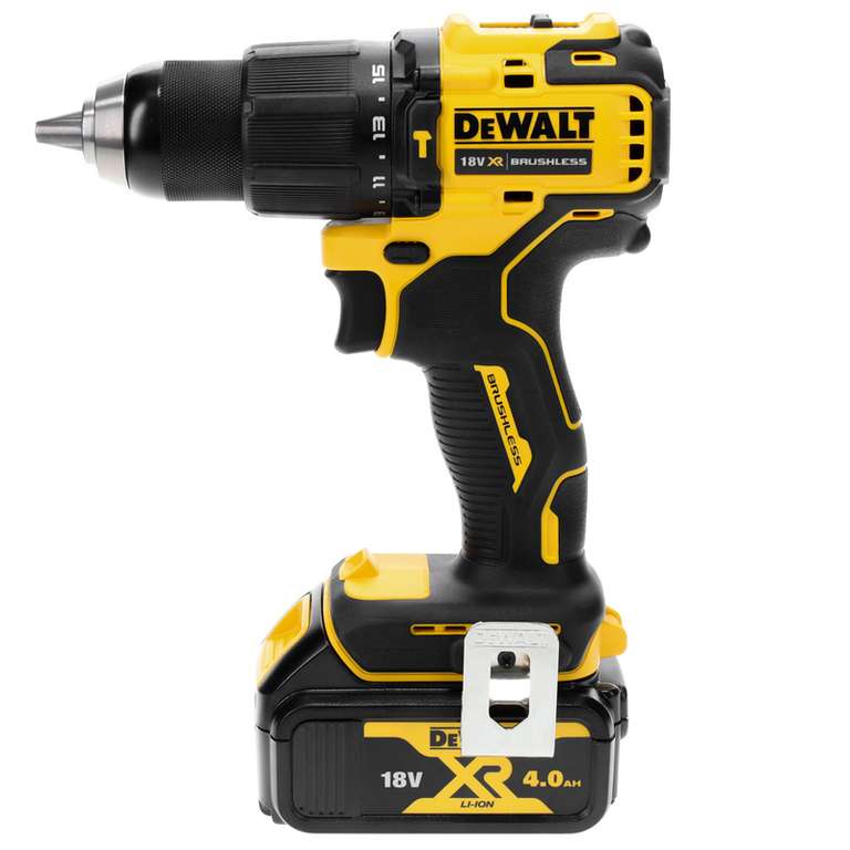 Dewalt 18V XR Brushless Compact Combi 2 x 4.0Ah, Charger and Case
