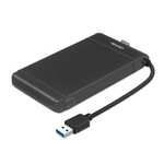 2 x TeckNet 2.5" USB 3.0 HDD SATA External Enclosure with Detachable Case for SATA HDD and SSD - Sold by TECKNET FBA