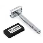 WILKINSON SWORD The Edger Barber Style Double Edge Butterfly Safety Razor - Handle + 30 Blade Refills - £13.93 With Code @ Wilkinson Sword