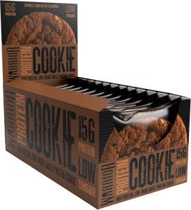 Box of 12 Warrior Protein Cookies (60g each)