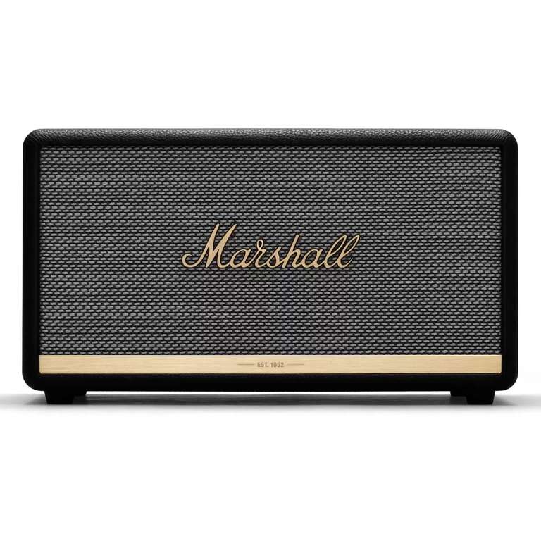 Marshall Stanmore II Bluetooth Speaker in Black - £164.98 delivered (membership required) @ Costco