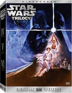 Star Wars Trilogy - 4 Disc DVD Boxset used - Free C&C