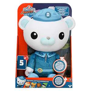 Octonauts Above & Beyond - Sound Effects Plush Captain Barnacles Toy |