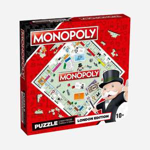 1 x Hasbro Monopoly London Edition 1000 Piece Jigsaw Puzzle - minimum £30 spend