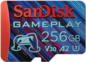 Sandisk Gameplay microSDXC Card 256gb
