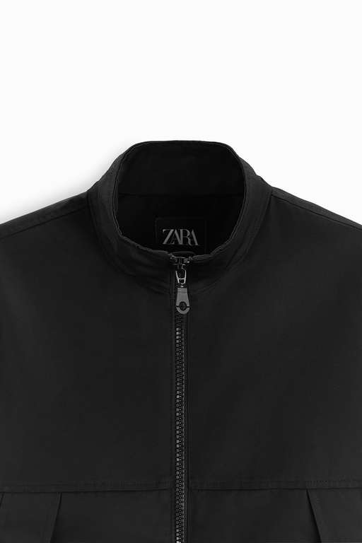 Zara Man Textured Jacket (2 Colours / Sizes S-XL) - £22.99 + Free 