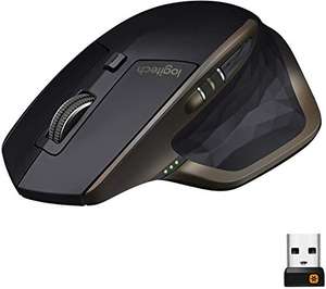 Logitech MX Master Wireless Mouse, Bluetooth or 2.4 GHz with USB Unifying Mini-Receiver, 1000 DPI - £29.16 @ Amazon