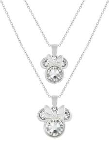 Disney Silver Colour Minnie Mum & Daughter Pendant Set of 2 - £9.99 + Free Click and Collect @ Argos