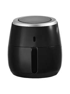 Black 6.2L air fryer with 2 year guarantee £45 plus extra 10% off for blue light cardholders free click and collect @ George Asda