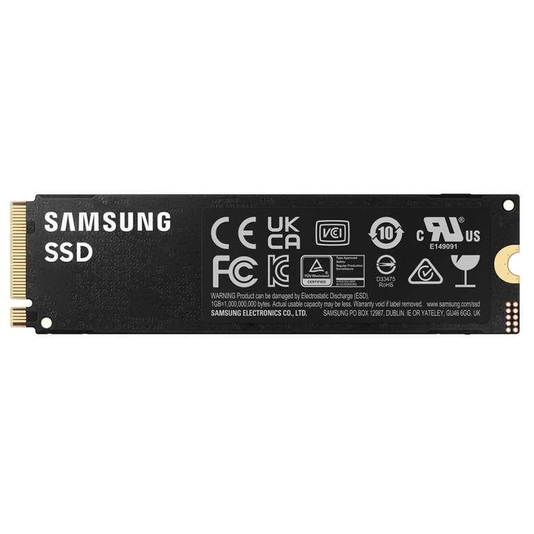 Samsung 990 PRO 2TB SSD M.2-2280 PCI Express 4.0 X4 NVMe Solid State Drive £159.25 with code @ Tech Next Day