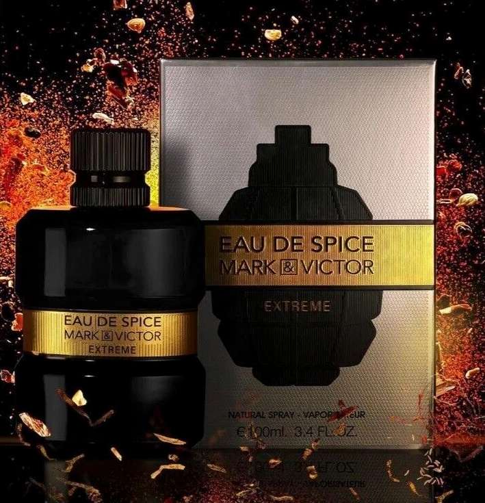 Mark & Victor Eau De Spice Extreme 100ml Original By Fragrance World - sold by scentsational.ltd