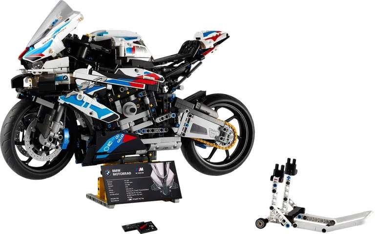 LEGO Technic BMW M 1000 RR Motorbike Model Kit 42130 - Free C&C