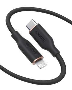 Anker PowerLine III Flow 6ft USB C to Lightning Cable for iPhone (Prime Exclusive) - Sold by AnkerDirect UK FBA
