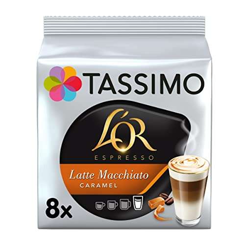 Tassimo L'OR Caramel Latte Macchiato Coffee Pods 40 drinks - £18.90 @ Amazon