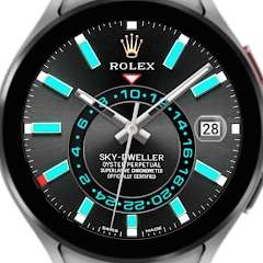 Rolex style watch face free via Google Play