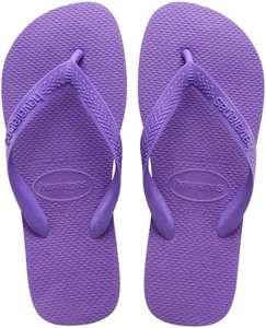 Havaianas Unisex Brasil Logo Flip Flops Red/Purple £6.90 @ Amazon