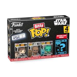 Funko Bitty POP! Star Wars - Han Solo, Chewbacca, Greedo and A Surprise Mystery Mini Figure