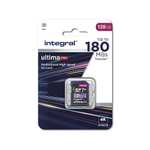 Integral Ultima Pro 128GB SD memory card SDXC V30 U3 180-V30