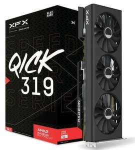 XFX Radeon RX 7700 XT 12GB Speedster QICK 319 Black Ed Graphics Card w/code sold by Ebuyer Express Shop